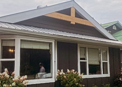 Shuswap Structures brown siding on house